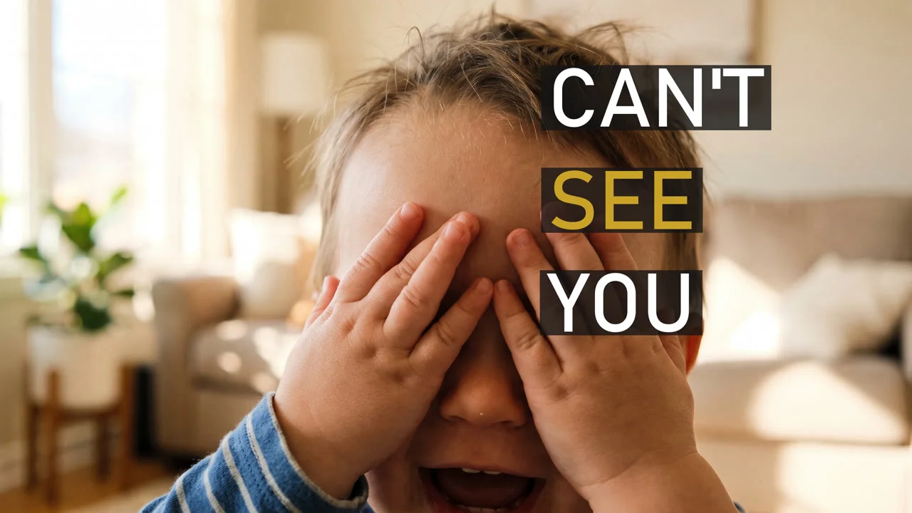Your Child Can't See You Until Age 5